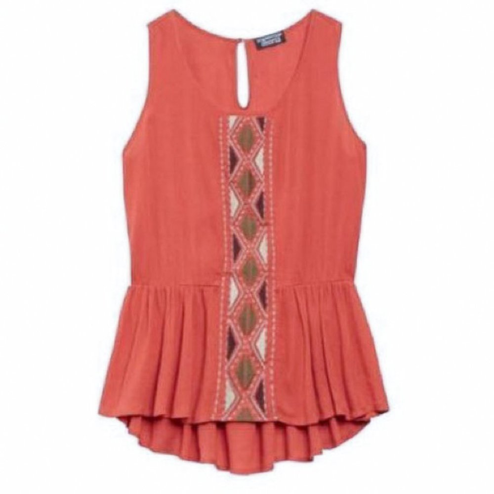 Papermoon for Stitch Fix Hitomi Peplum Top M